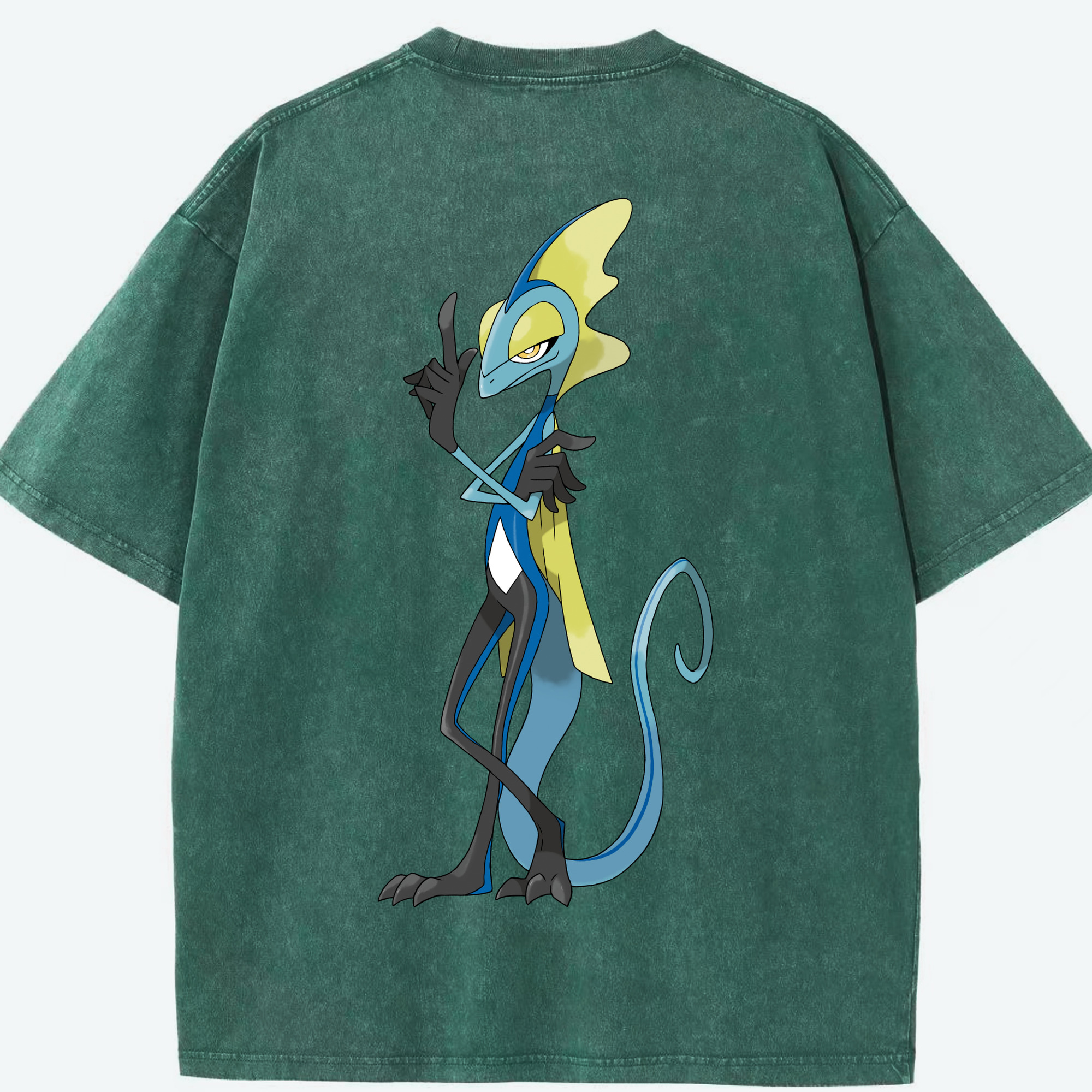 （画像用） ポケットモンスター Pokémon 綿100% ヴィンテージ風 半袖Tシャツ（背面プリント）